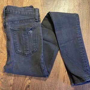 Rag & Bone SUPER SKINNY Gray High Rise Jeans - Size 26